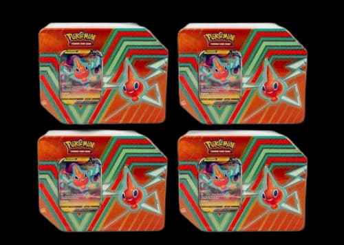 Pokémon TCG Hidden Potential Tin Rotom V 4x Lot