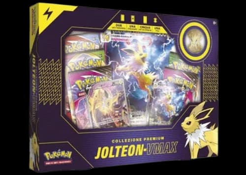 Pokémon TCG Jolteon V VMAX Premium Collection Box (Italian Version)