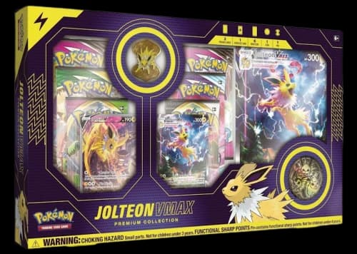 Pokémon TCG Jolteon V VMAX Premium Collection Box (US Version)