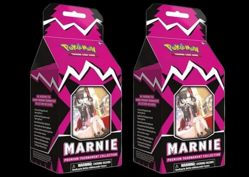 Pokémon TCG Marnie Premium Tournament Collection Box 2x Lot