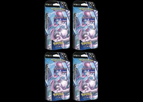 Pokémon TCG Pokémon GO Mewtwo V Battle Deck 4x Lot
