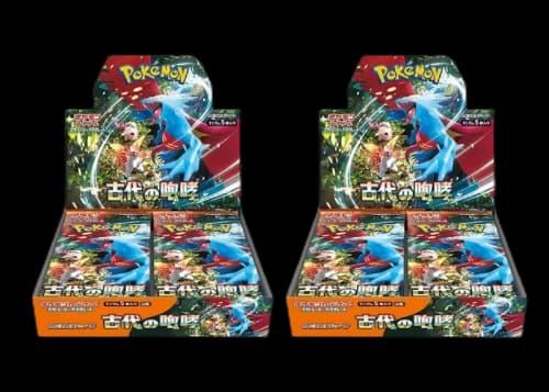 Pokémon TCG Scarlet & Violet Ancient Roar Expansion Pack 2x Lot (Japanese)