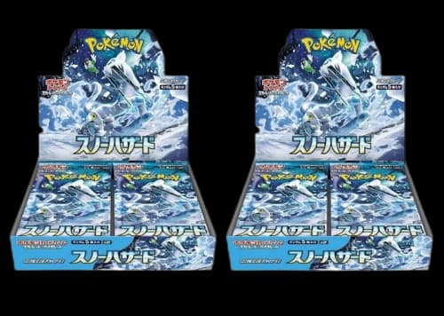 Pokémon TCG Scarlet & Violet Expansion Pack Snow Hazard Booster Box (Japanese) 2x Lot