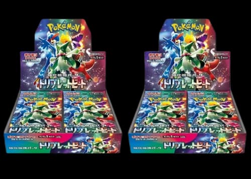 Pokémon TCG Scarlet & Violet Expansion Pack Triplet Beat Box (Japanese) 2x Lot