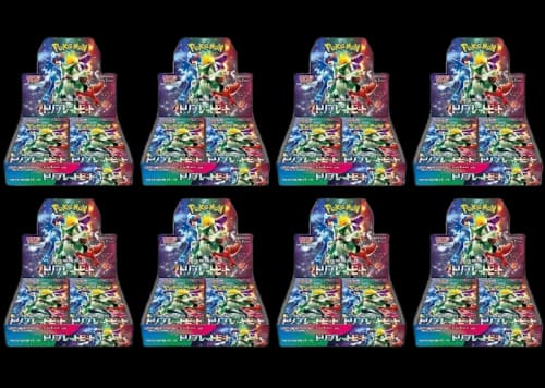 Pokémon TCG Scarlet & Violet Expansion Pack Triplet Beat Box (Japanese) 8x Lot