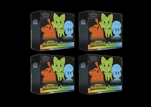 Pokémon TCG Scarlet & Violet Paldea Evolved Pokémon Center Elite Trainer Box 4x Lot