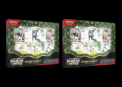 Pokémon TCG Scarlet & Violet Paldean Fates Meowscarada ex Premium Collection 2x Lot