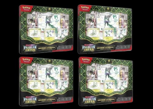 Pokémon TCG Scarlet & Violet Paldean Fates Meowscarada ex Premium Collection 4x Lot