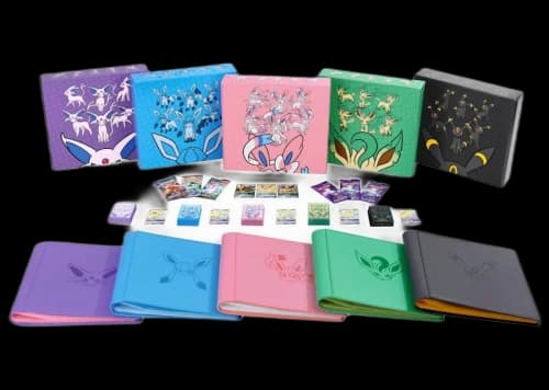 Pokémon TCG Sun & Moon Eevee GX Espeon, Glaceon, Sylveon, Leafeon & Umbreon Gift Box Bundle (Chinese)