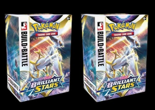 Pokémon TCG Sword & Shield Brilliant Stars Build and Battle Box 2x Lot