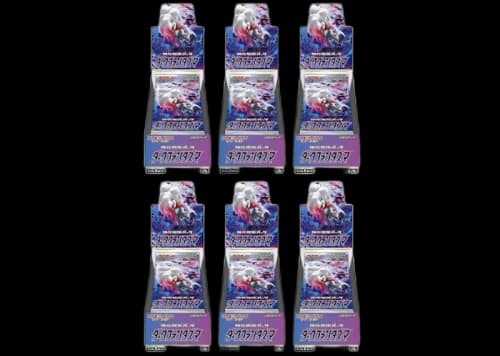 Pokémon TCG Sword & Shield Dark Phantasma Booster Box (Japanese) 6x Lot