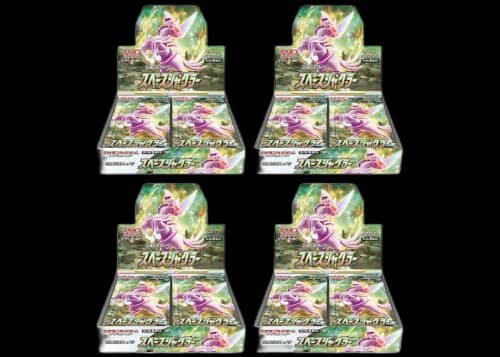 Pokémon TCG Sword & Shield Expansion Pack S10P Space Juggler Booster Box (Japanese) 4x Lot