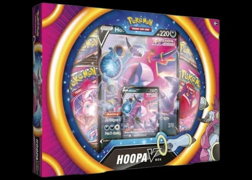 Pokémon TCG Sword & Shield Fusion Strike Hoopa V Collection Box