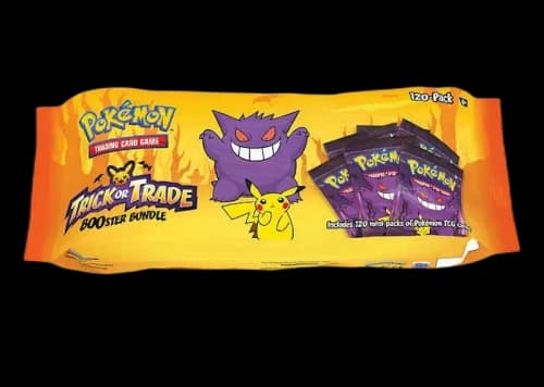 Pokémon TCG Trick or Trade Halloween Booster Bundle (120 Packs)