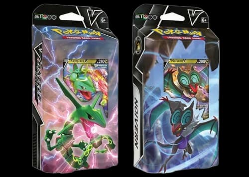 Pokémon TCG V Battle Deck Rayquaza V/Noivern V 2x Bundle