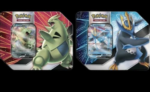 Pokemon TCG V Strikers Tyranitar V/Empoleon V 2x Bundle