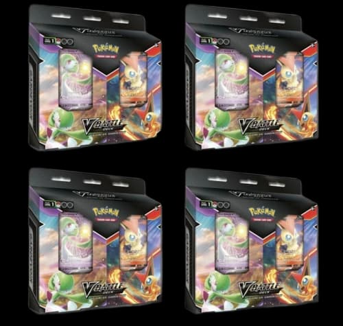 Pokémon TCG Victini Vs. Gardevoir V Battle Deck 4x Bundle