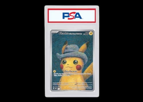 Pokémon TCG x Van Gogh Museum Pikachu with Grey Felt Hat (PSA or BGS Graded)