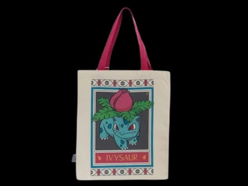 Pokemon x Natural History Museum Ivysaur Tote