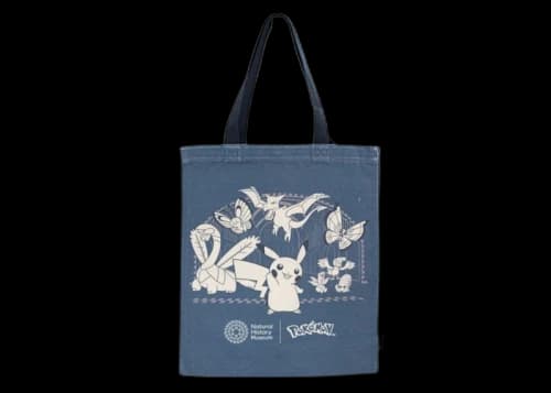 Pokemon x Natural History Museum Pikachu and Friends Tote Navy