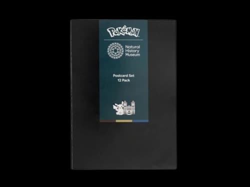 Pokemon x Natural History Museum Postcard Set (12 Pack)