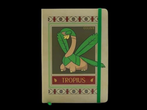 Pokemon x Natural History Museum Tropius Notebook