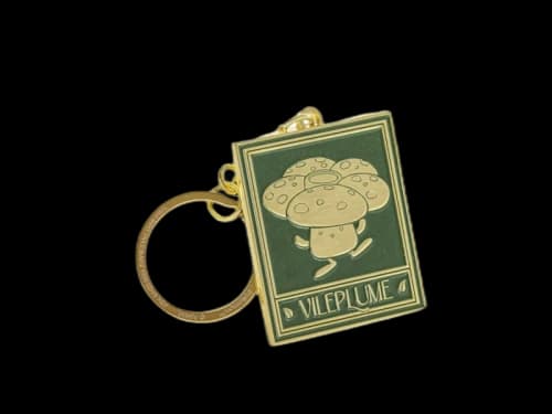 Pokemon x Natural History Museum Vileplume Key Ring