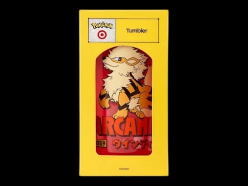 Pokemon x Target Arcanine Tumbler
