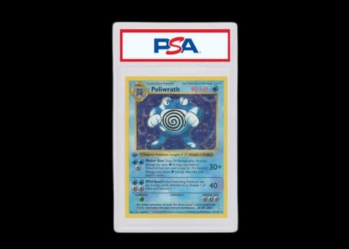 Poliwrath-Holo 1999 Pokemon TCG Base Set 1st Edition #13/102 (PSA or BGS Graded)