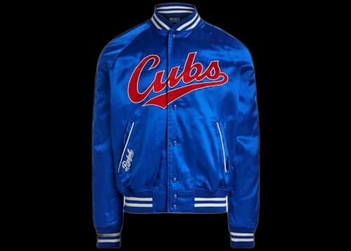 Polo Ralph Lauren Cubs Jacket (Mens) Rugby Royal/Ralph Red/White