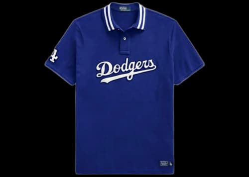 Polo Ralph Lauren Dodgers Polo Shirt (Mens) Baseball Royal