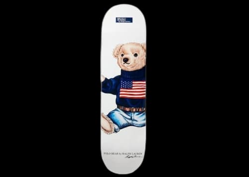 Polo Ralph Lauren Flag Sitting Bear Skateboard Deck (Edition of 50)