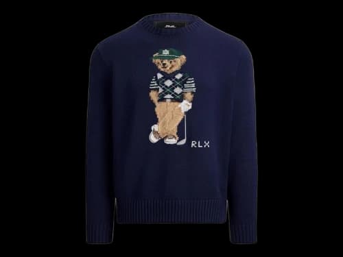 Polo Ralph Lauren Polo Bear Performance Sweater Refined Navy