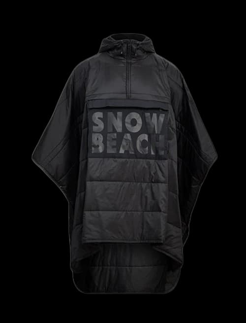 Polo Ralph Lauren Snow Beach Poncho Black