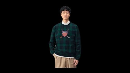 Polo Ralph Lauren x BEAMS Black Watch Sweatshirt Black