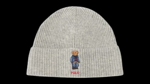 Polo Ralph Lauren x BEAMS Soli D Denim Bear Beanie Andover Heather