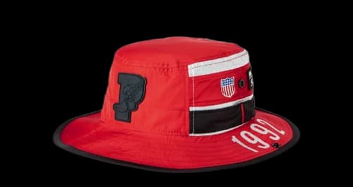 Polo Ralph Lauren Stadium Boonie Hat Injection Red/Silver