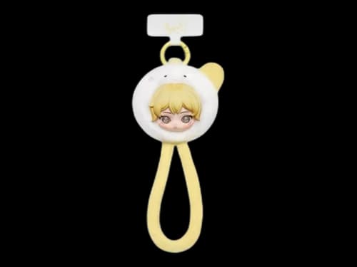 Pop Mart aespa Fluffy Club Series Fluffy MUNGTAENGI - WINTER VER. Phone Lanyard