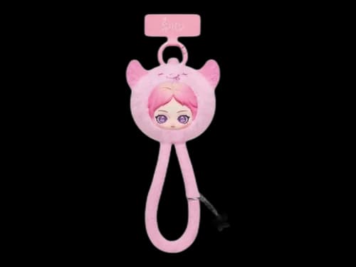 Pop Mart aespa Fluffy Club Series Jelly RWE - NINGNING VER. Secret Edition Phone Lanyard