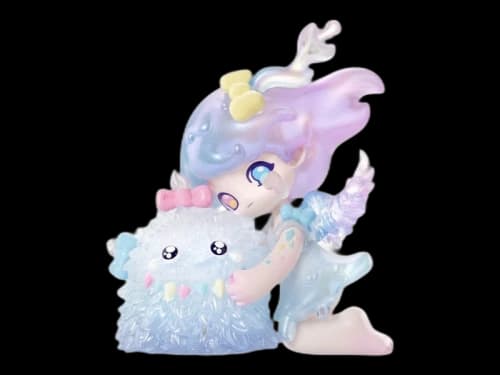 Pop Mart Azura x INSTINCTOY Snuggle with Bowy Fluffy Figure