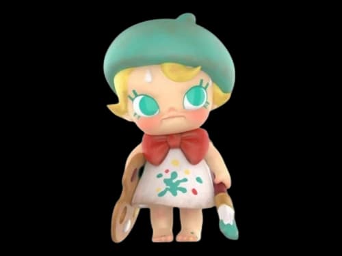 Pop Mart Baby Molly Future Painter Figure