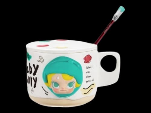 Pop Mart Baby Molly When I Was Three! Series Ceramic Cup