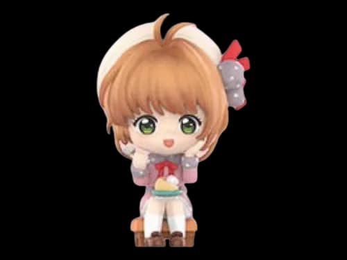 Pop Mart Cardcaptor Sakura Clear Card Series Sakura Afternoon Tea Figure