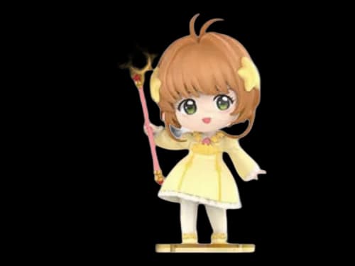 Pop Mart Cardcaptor Sakura Clear Card Series Sakura Star Figure