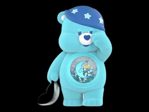 Pop Mart Care Bears Colorful Hugs Series Bedtime Bear Figure