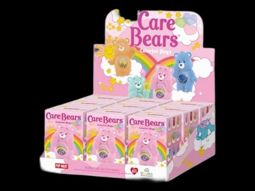 Pop Mart Care Bears Colorful Hugs Series Figures Sealed Case (9 Blind Box)