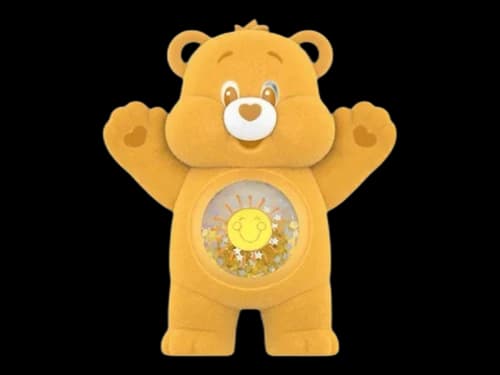 Pop Mart Care Bears Colorful Hugs Series Funshine Bear Figure