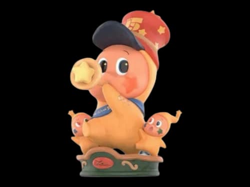 Pop Mart Celebrating the Moment POP MART 15th Anniversary Series Call for Celebration Figure