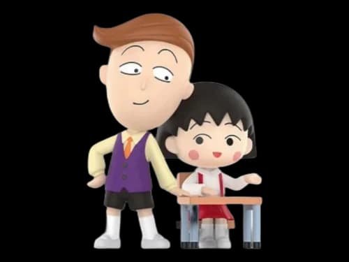 Pop Mart Chibi Maruko Chan's The Time With You Series Heart to Heart Figure