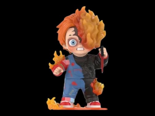 Pop Mart Chucky Franchise Series Flame Chucky Figure